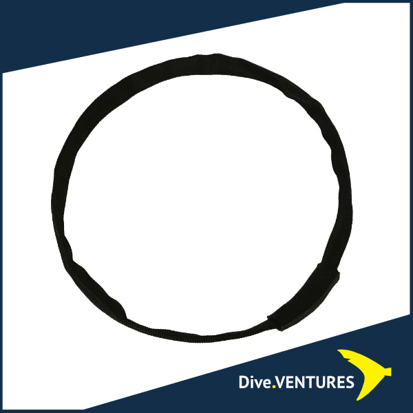 OMS Stainless Steel Tank Bands with Nylon Cover for 12L Tank - Dive.VENTURES