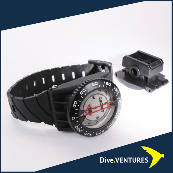 Aquatec Compass With Wrist And Hose Mount - Dive.VENTURES