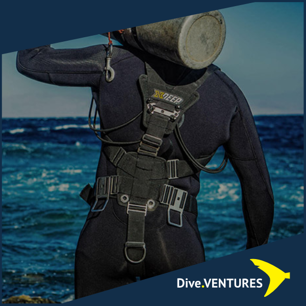 XDeep Stealth 2.0 Back D-Ring Set - Dive.VENTURES