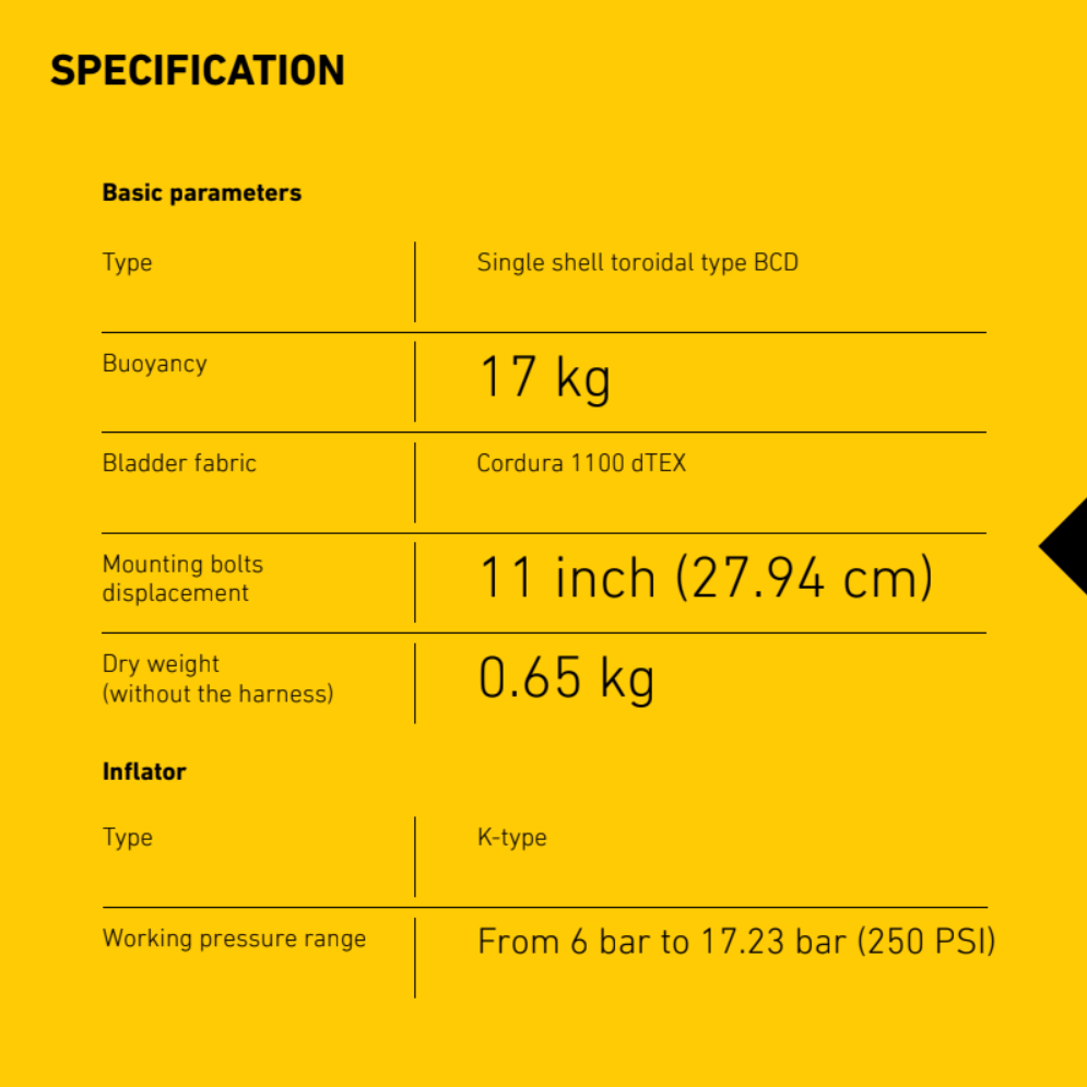 XDeep Zen Ultralight Standard BCD Set - Dive.VENTURES