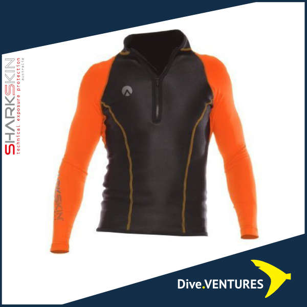 Sharkskin Performance Wear Longsleeve Male - Dive.VENTURES