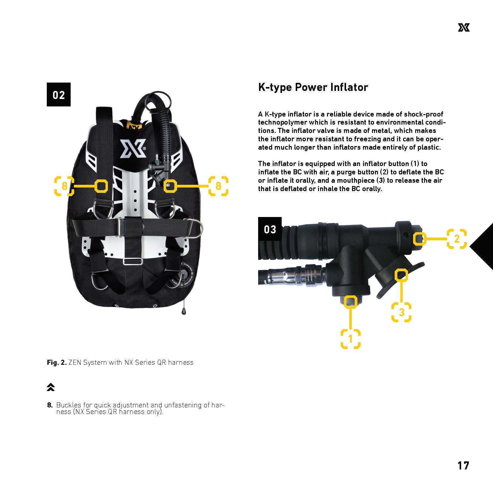 XDeep Zen Standard Power Inflator | Dive.VENTURES