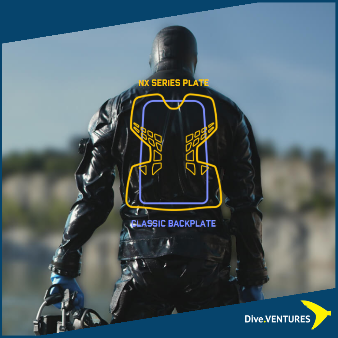 XDeep Zen Standard Backplate | Dive.VENTURES