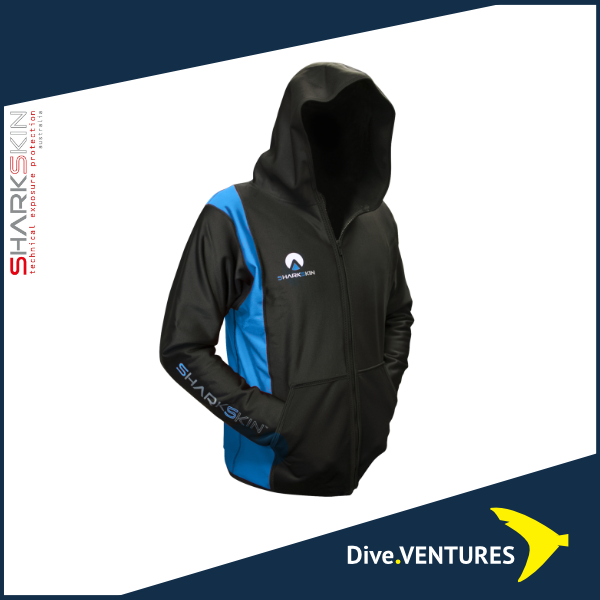 Sharkskin Chillproof Jacket With Hood Male - Dive.VENTURES