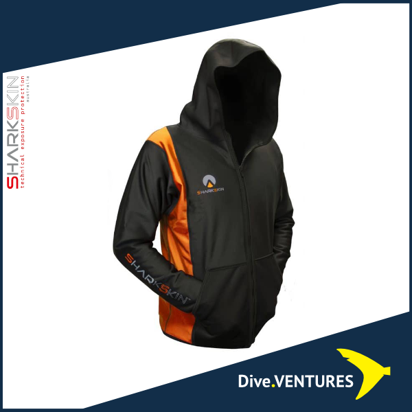 Sharkskin Chillproof Jacket With Hood Male - Dive.VENTURES