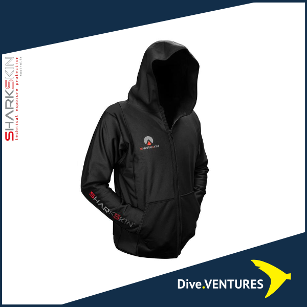 Sharkskin Chillproof Jacket With Hood Male - Dive.VENTURES