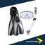 Aquatec Mask, Fin And Snorkel Set