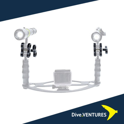 OrcaTorch ZJ13 Double Ball Joint Clamp