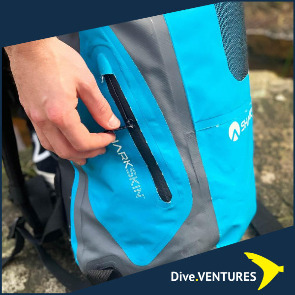 Sharkskin Dry Bag Back Pack 30L - Dive.VENTURES