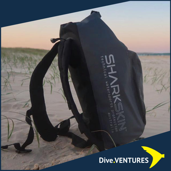 Sharkskin Dry Bag Back Pack 30L - Dive.VENTURES