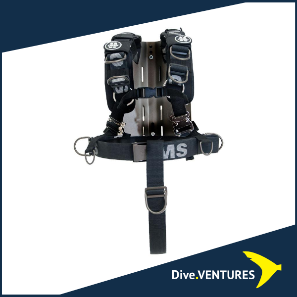 OMS Comfort III Harness with Backplate - Dive.VENTURES