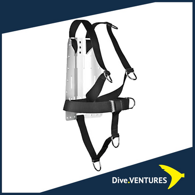 XDeep Tecal Harness DIR with Aluminium BackPlate | Dive.VENTURES