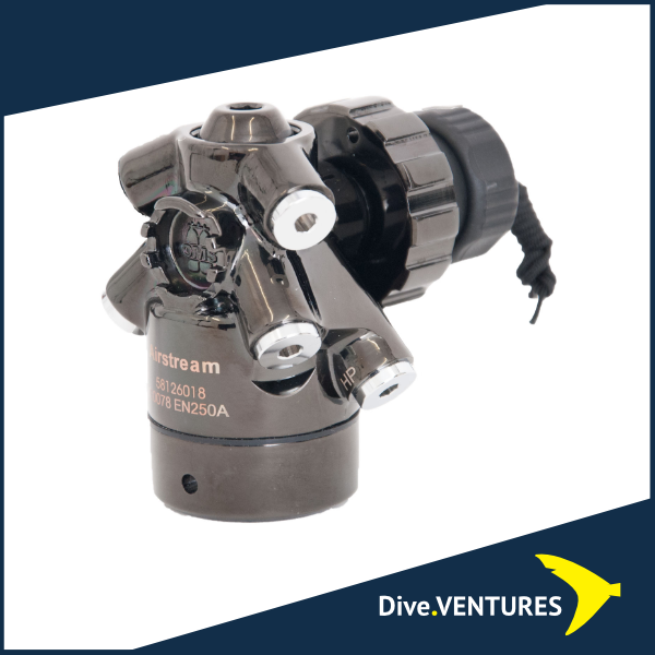 OMS Airstream First Stage PVD Black - Dive.VENTURES