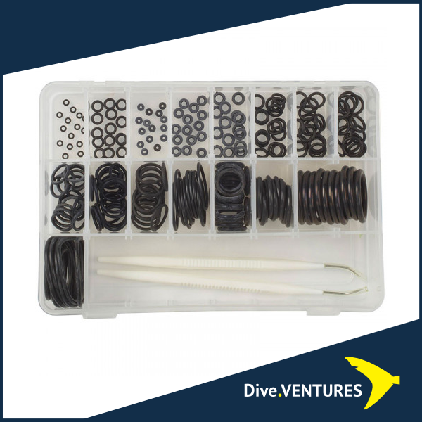 OMS O-Ring Kit 1000 (18 different sizes of o-rings) - Dive.VENTURES