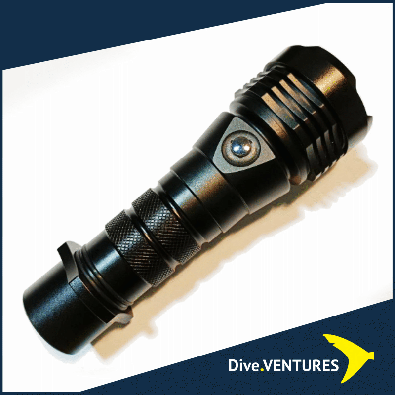 Dive DIY Diving Torch 100 Meters with Rechargeable Battery