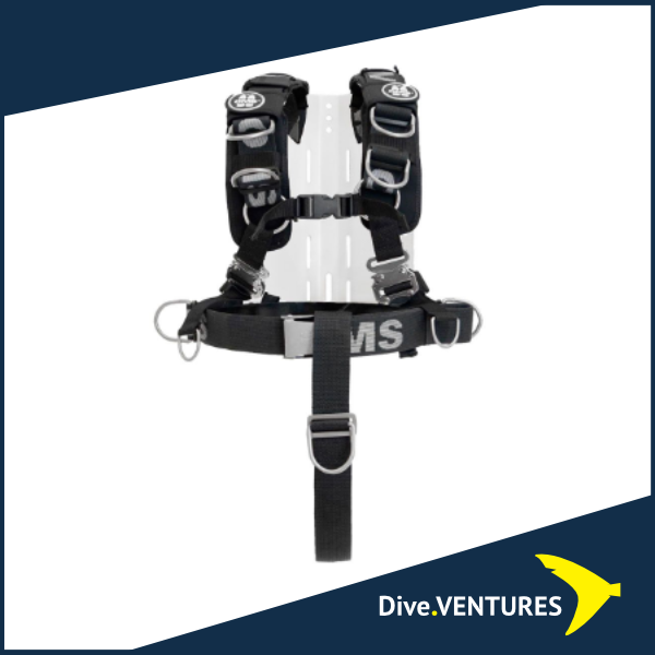 OMS Comfort III Harness with Backplate - Dive.VENTURES