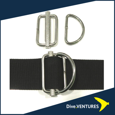 XDeep Stealth 2.0 Slideable D-Ring Kit (2 Pieces) - Dive.VENTURES