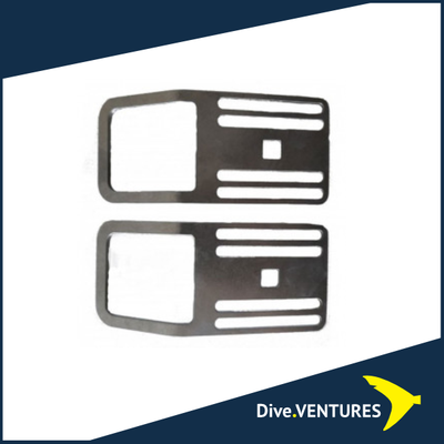 XDeep Stealth 2.0 Back D-Ring Set - Dive.VENTURES