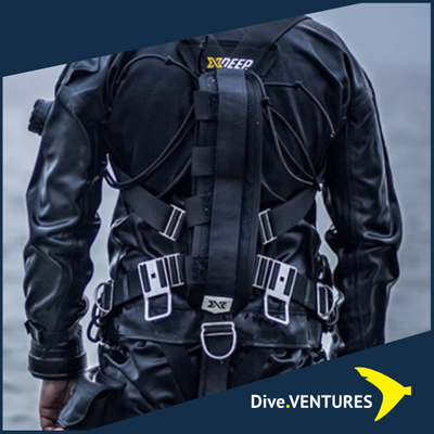 XDeep Stealth 2.0 Back D-Ring Set - Dive.VENTURES