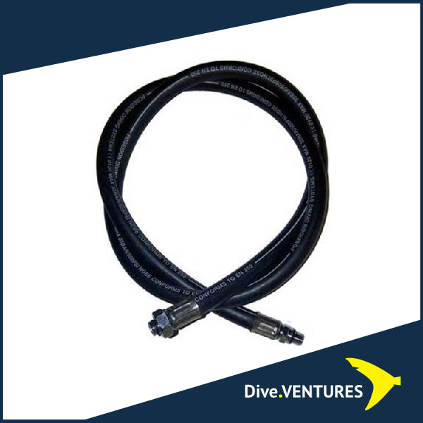 Poseidon Low Pressure Hose Cyklon 120cm - Dive.VENTURES