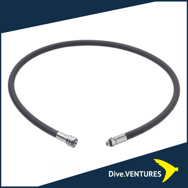 OMS Rubber Regulator Hose - UNF 3/8 Inch (International)