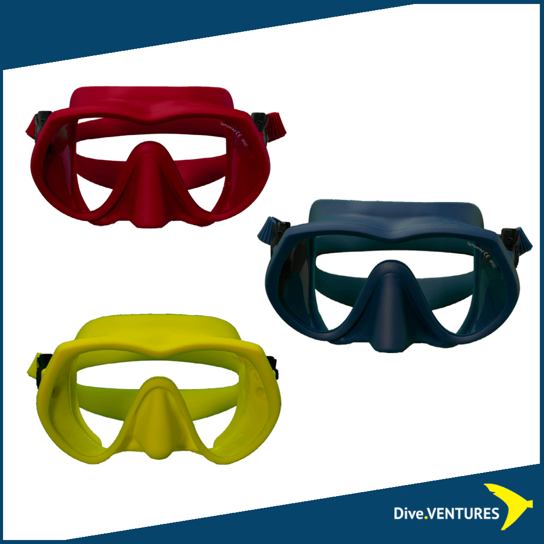 OMS Tattoo Mask Ultra Clear Lens Colors | Dive.VENTURES