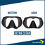 OMS Tattoo Mask Black Ultra Clear Lens - Western vs Asian size  | Dive.VENTURES