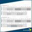 Poseidon Suit Size Chart | Dive.VENTURES