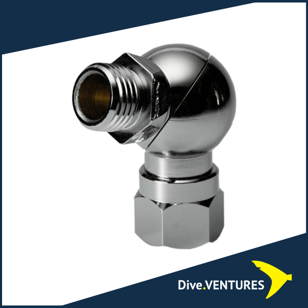 Aquatec 180 degree Swivel Connector - Dive.VENTURES