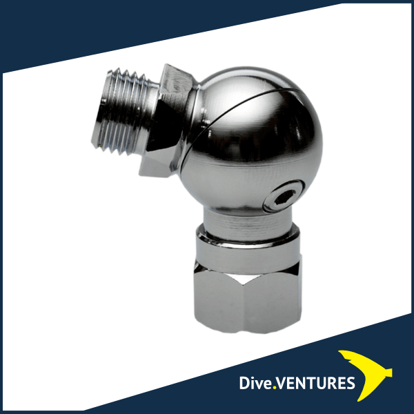 Aquatec 180 degree Swivel Connector - Dive.VENTURES