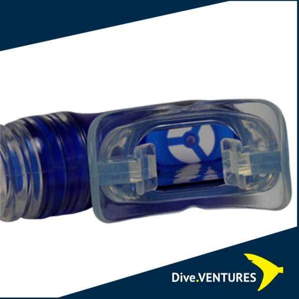 Aquatec SN-200 Snorkel Semi-dry Silicone Snorkel - Dive.VENTURES