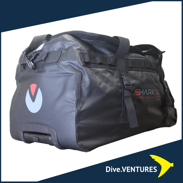 Sharkskin Performance Dry Wheelie Bag 90L - Dive.VENTURES