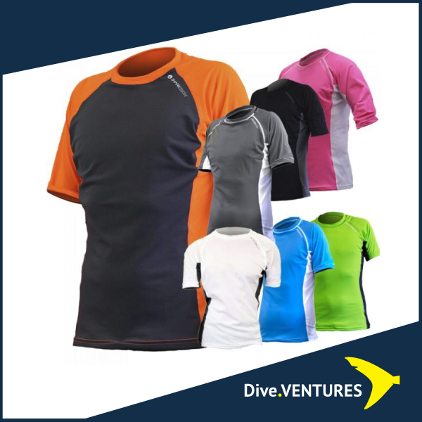 Sharkskin Rapid Dry Shortsleeve - Dive.VENTURES