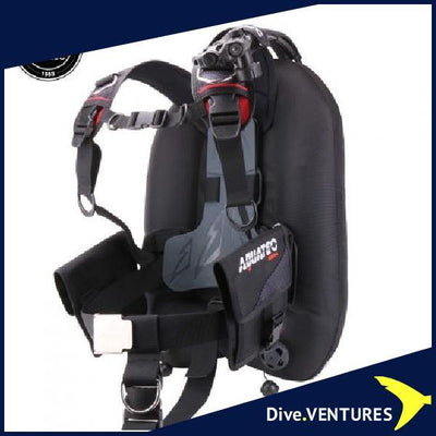 Aquatec BC-932 Backmount Aluminum Backplate BCD - Dive.VENTURES