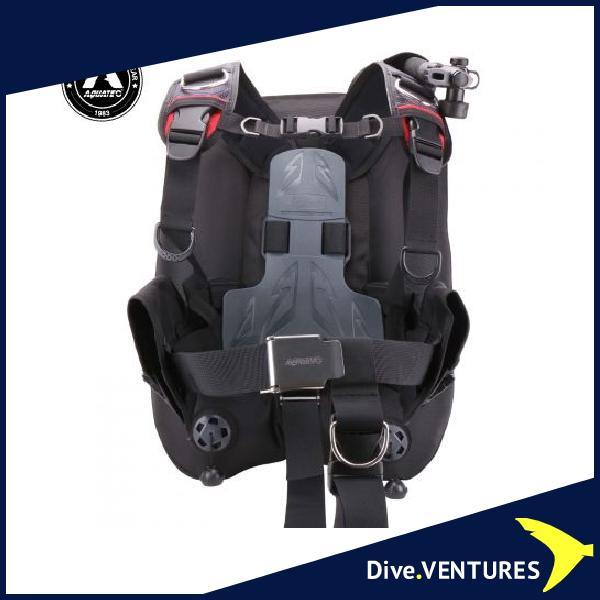 Aquatec BC-932 Backmount Aluminum Backplate BCD - Dive.VENTURES