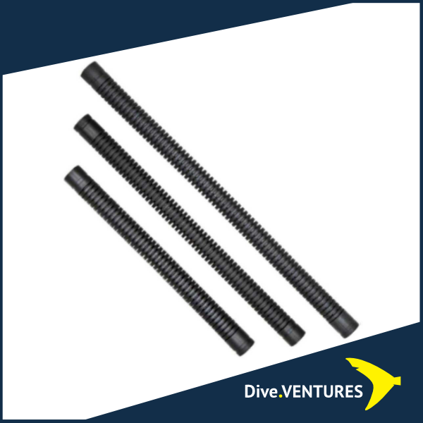 XDEEP Corrugated hose for inflator 19'' - Dive.VENTURES