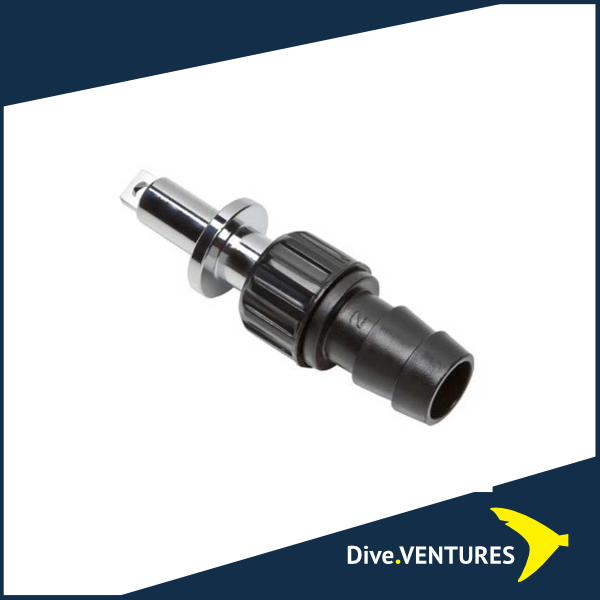 XDeep Metal End-Part For DSMB Inflator - Dive.VENTURES