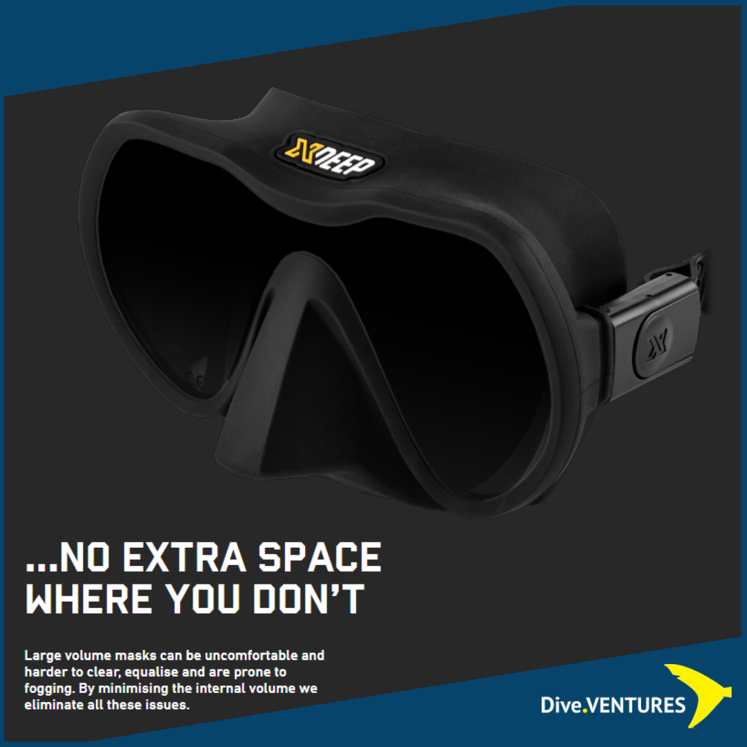 XDeep Frameless Mask Volume | Dive.VENTURES