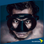 XDeep Frameless Mask Black  | Dive.VENTURES
