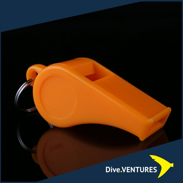 Aquatec WT-221 Duo-Frequency Whistle (Orange Color) - Dive.VENTURES