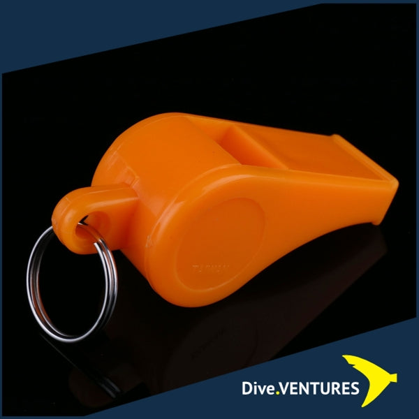 Aquatec WT-221 Duo-Frequency Whistle (Orange Color) - Dive.VENTURES
