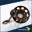 Dive DIY Aluminium Finger Spool with 30m Flat Line and Stainless Steel Double Ended