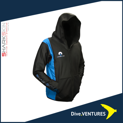 Sharkskin Chillproof Jacket With Hood Male - Dive.VENTURES