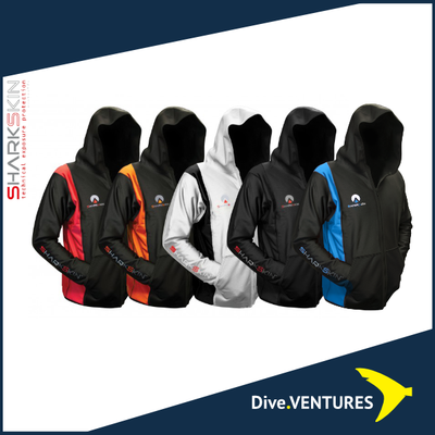 Sharkskin Chillproof Jacket With Hood Male - Dive.VENTURES