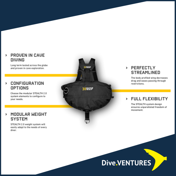 XDeep Stealth 2.0 Classic Setup - Dive.VENTURES