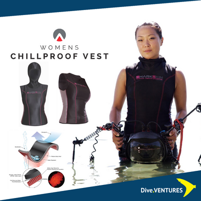 Sharkskin Chillproof Vest  | Dive.VENTURES