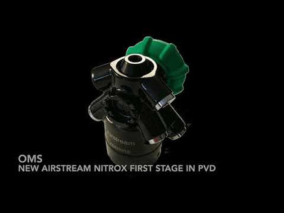 OMS Airstream Nitrox First Stage PVD Black