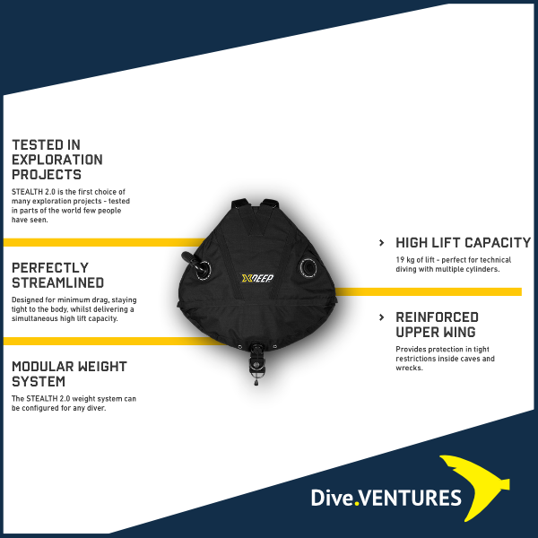 XDeep Stealth 2.0 Tec Full Set - Dive.VENTURES